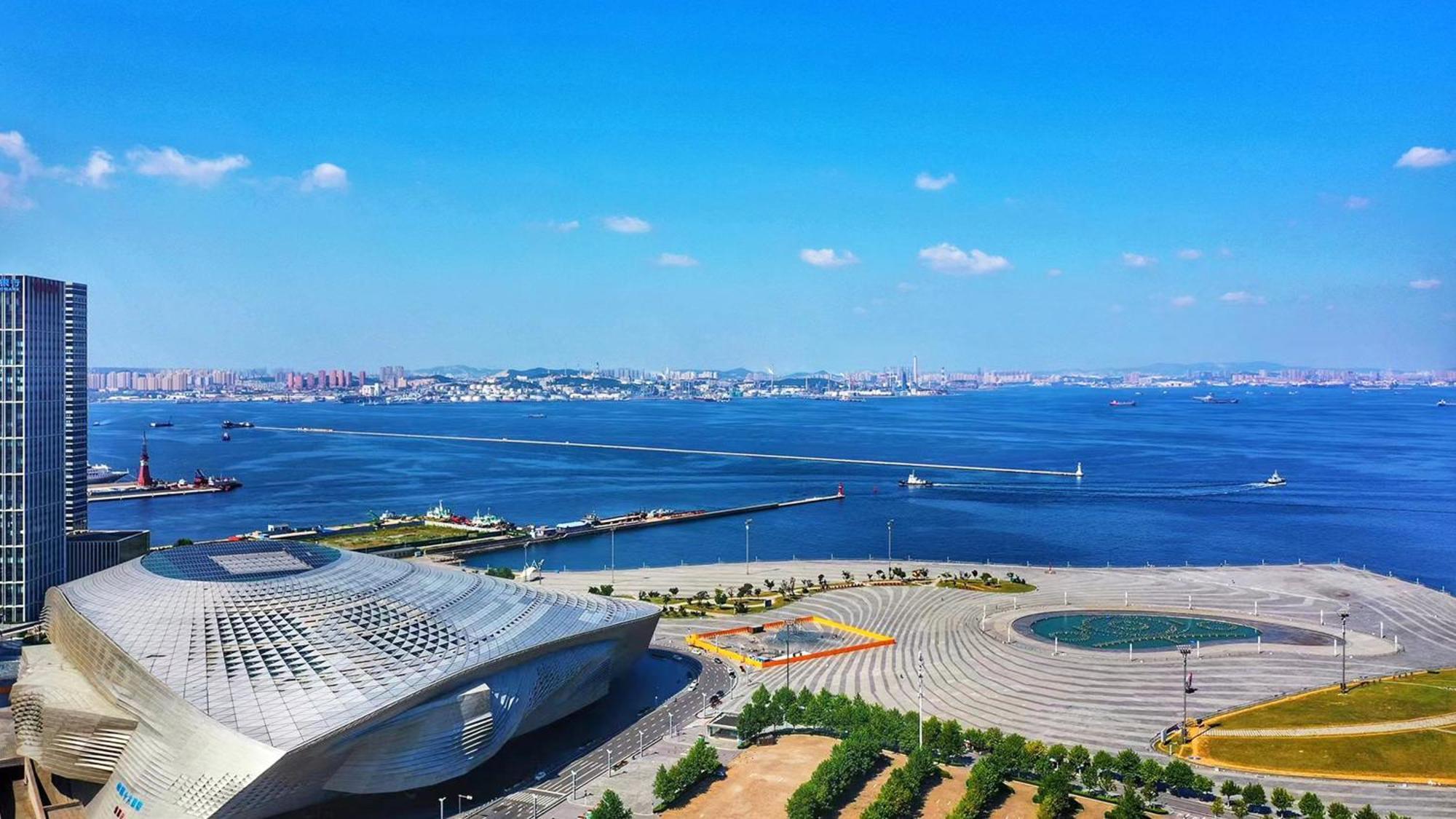 Crowne Plaza Dalian Xinghai By Ihg Exterior foto